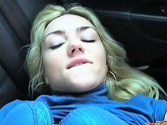 victoria puppy hitch hikes and pounded inside strangers car amateur clip